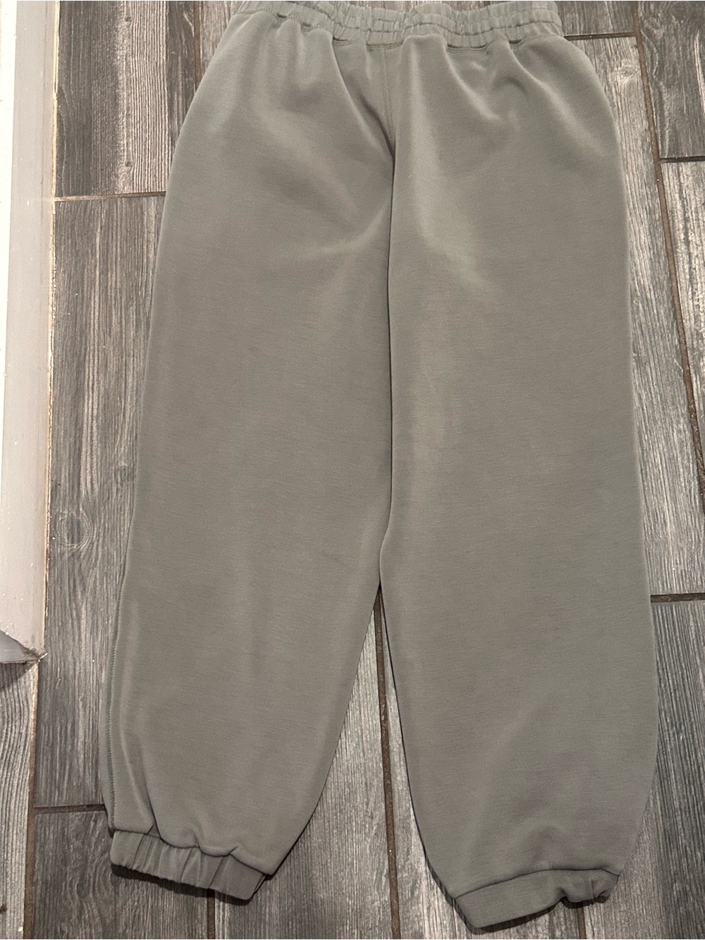 Bailey 44 Kids Olive Gray Elastic-Waist Joggers